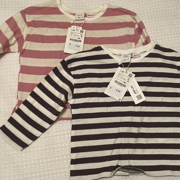 Zara Other - Zara kids striped shirts NWT 2-3